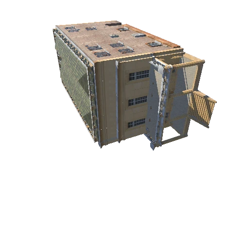 Building 187 Low Poly